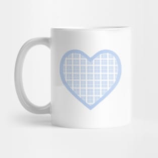 Blue Cottage Heart Mug